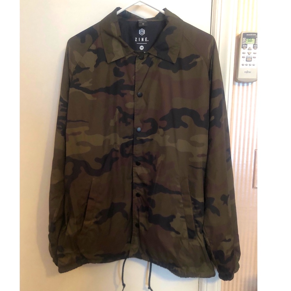 Men’s Camo Rain Jacket
